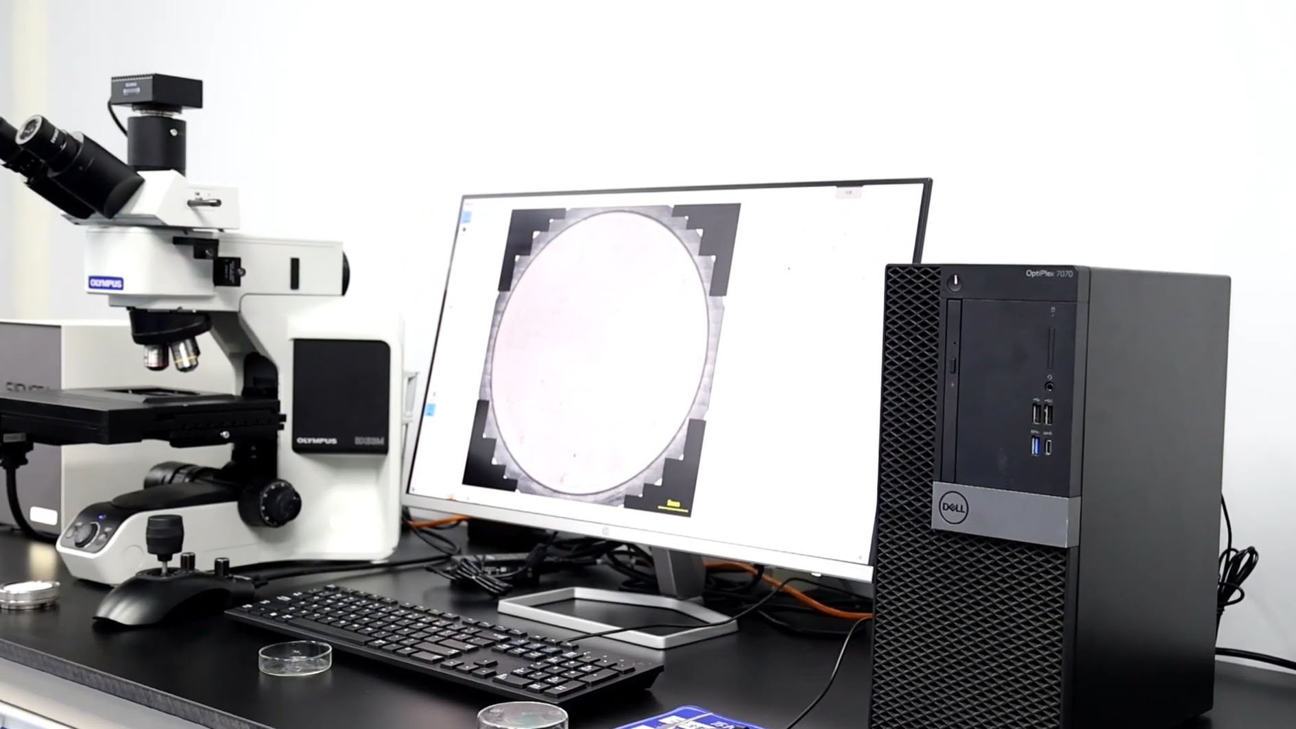 Système d'analyse de la propreté des composants / Microscope de comptage de particules de propreté VDA19.1 et ISO16232